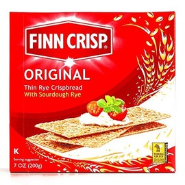 Finn Crisp Original Thin Rye Crispbread 7 oz each (2 Items Per Order) by Finn Crisp