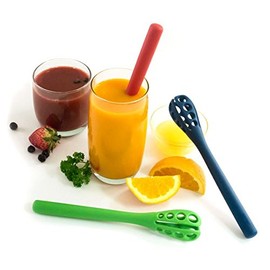 Norpro Heat-Resistant Aerating Whistix Whisk Stick (Red)