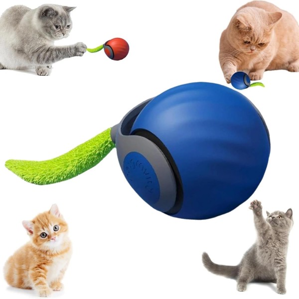 Unbranded Automatic Rolling Ball Smart Cat Dog Toy Electric Pet