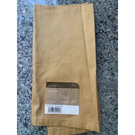 Unbranded holiday cloth napkins Faux Silk Gold  Brand New Christmas Thanks Giving