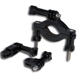 micros2u Action Camera Roll Cage/Bar Mounting Kit. Compatible with Gopro and Similar Action Cameras