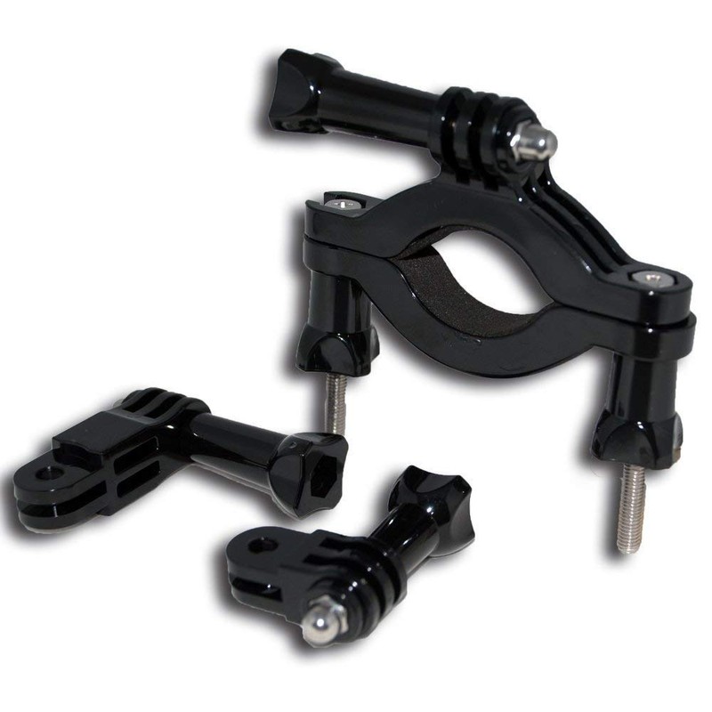 micros2u Action Camera Roll Cage/Bar Mounting Kit. Compatible with Gopro