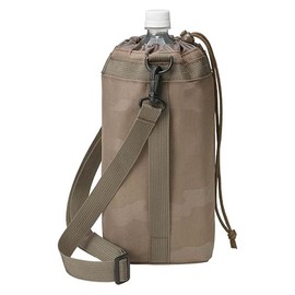 TORUNE BONTE P-3646 Camo Olive Plastic Bottle Cover, For 1.5 L - 2 L; Insulated, Insulated, Inner Aluminum, Handle, Shoulder Strap Included