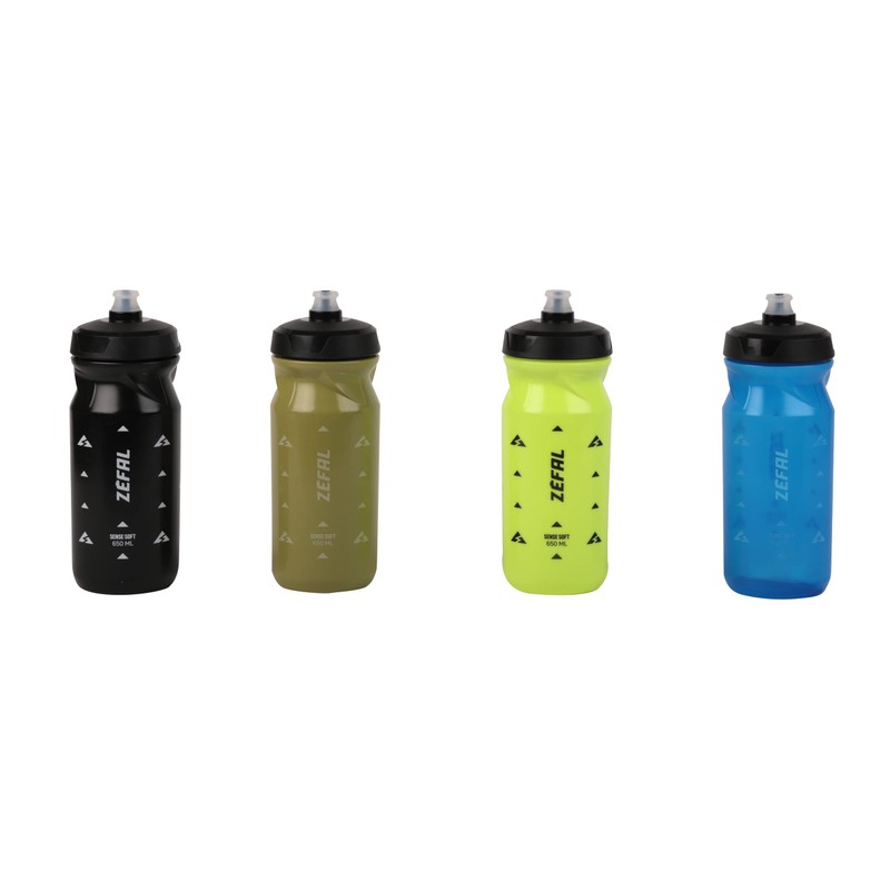 ZEFAL Sense Soft 65 Water Bottle, Olive Green, 650ml