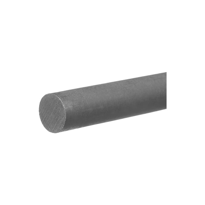 USA Sealing BULK-PR-PVC-52 PVC Plastic Rod, 1" Diameter, 3' Length