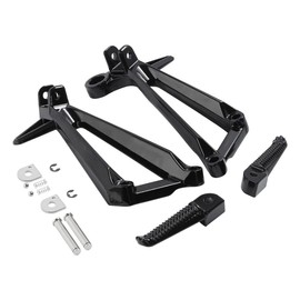 Motorcycles Rear passenger FootPegs Footrest Bracket Fit for Yamaha YZFR3 2015-2025 MT03 2020-2023