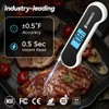 0.5 Sec Instant Read Meat Thermometer Digital with ±0.5℉ Precision,