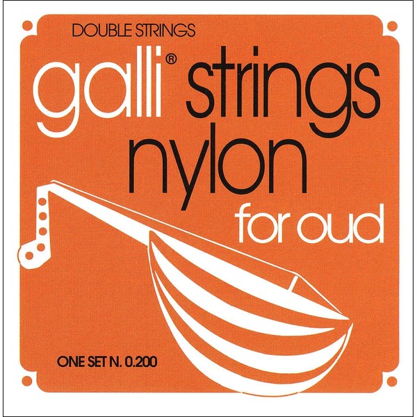 Galli Strings 0200 Nylon for Oud, 11 String Set |