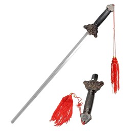 Toy Sword, Kids Sword, Swords for Kids, Toy Swords for Boys, Stainless Steel Dull Sword Toys, Retractable Sword, Apply to Performance, Kung Plaything, Cosplay Costume Accessory, Prop Gift Party