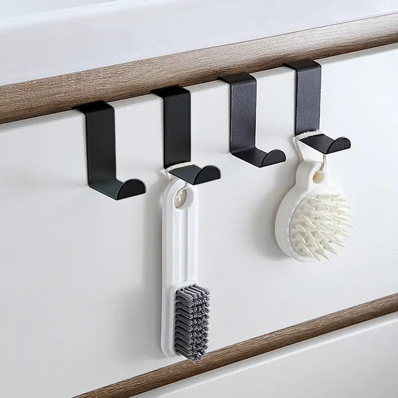 CHFEZOCO Design Z Cabinet Door Hook, Coat Hook for Cabinet
