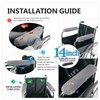 Funda para reposabrazos de silla de ruedas, 14 pulgadas, transpirable,