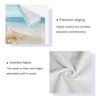 ALAZA Towel Bathroom Sets, Summer Beach Shell with Pearl Print
