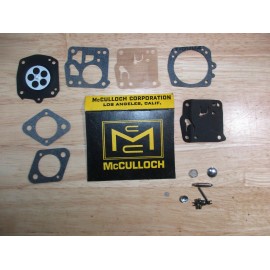 Unbranded McCulloch Super Pro 125C and 125 Chainsaw Carburetor Kit Tillotson Carb