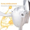 Manual Fruit Press Juicer, Heavy Duty Single Press Lemon Squeezer