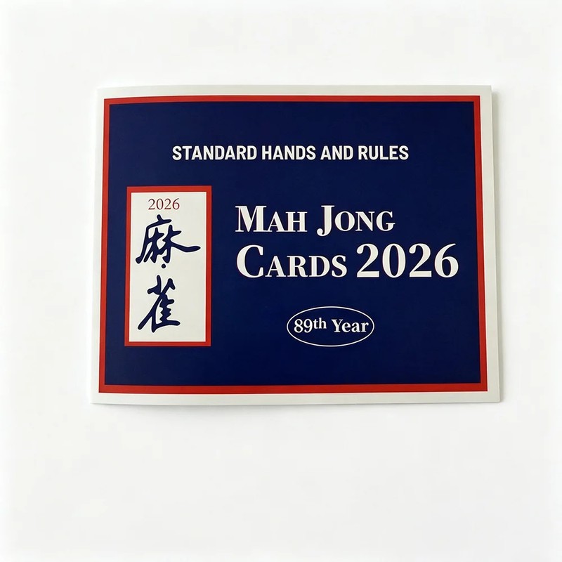 2026 Mahjong Rules & Hands Reference Cards for Game Night