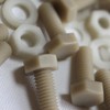 50 x Fibreglass Reinforced Super Nylon Hex Head Bolts M8