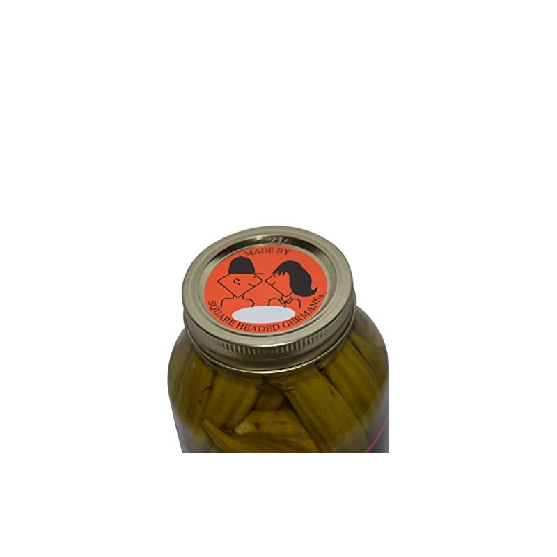 Texas Hill Country Pickled Habanero Dill Okra 32 oz