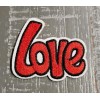 Unbranded LOVE Embroidered Iron On Patch (2.25" x 2") NEW