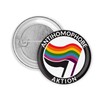 3 x Antihomophobe Action Button 25 mm Pride