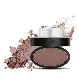 Waterproof Eyebrow Stamp Powder Kit,Eyebrow Stamp & Waterproof Powder,Natural Dark Brown Eye/brow Pow/der,Natural Tinting Coloring Set,for Makeup Beginners,Na/tural-Looking Tint for 1-Second Brows