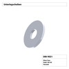 Washers M7 Galvanised Steel – DIN 9021 – Washers –