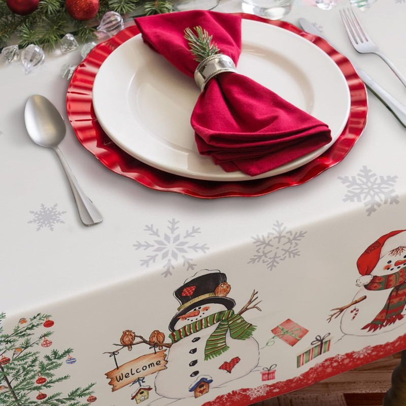 Bnejvif - Mantel de Navidad para decoración de Navidad