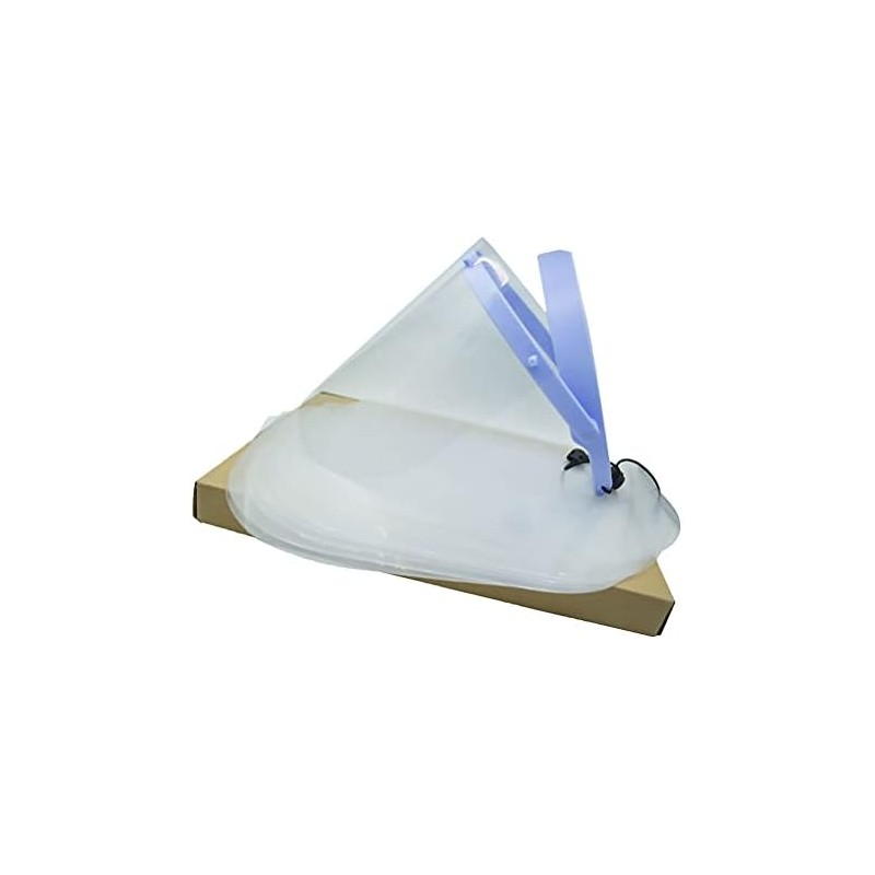 Visera Protectora Ajustable BELLIFFY F5399B3917SUV0 con Pantalla PET Transparente
