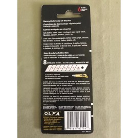 OLFA 2-PACKS OLFA LB-6BW SPARE BLADES NEW