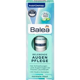 Invigorating Eye Cream with Aloe Vera and Hydro Complex Intensively Moisturises and Cares for Sensitive Skin Around Your Eyes 15 ml