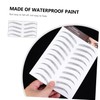Baluue 3sets False Eyebrow Stickers Instant Natural Brows Easy Application