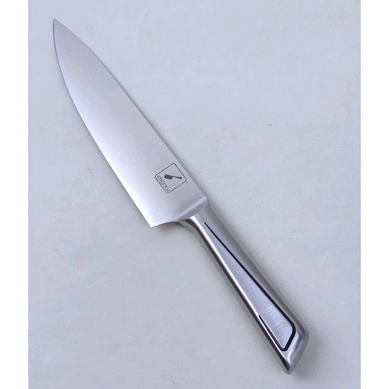 imarku 8" CHEF'S Knife, High-Carbon FORGED Stainless Blade, J-HOOK Design,