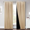 NICETOWN Thermal Insulated 100% Blackout Curtains, Multi-Function Noise Reducing Drapes