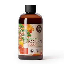 8oz Bonsai Fertilizer Liquid - Organic Bonsai Food Liquid Fertilizer for Long Term Health - Gentle Plant Food for Indoor and Outdoor Use, Promotes Robust Growth, Strong Stems and Beautiful Blooms