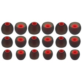Zotech 9 Pairs (18pcs) Replacement Earbud Tips for TOZO Headphones - Small, Medium and Large