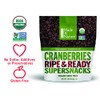 Made In Nature Organic Cranberries, Dried and Unsulfured, 5 Ounce