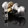 GOBEKOR 10 Pack Passage Door Knobs Keyless Interior Door Knobs