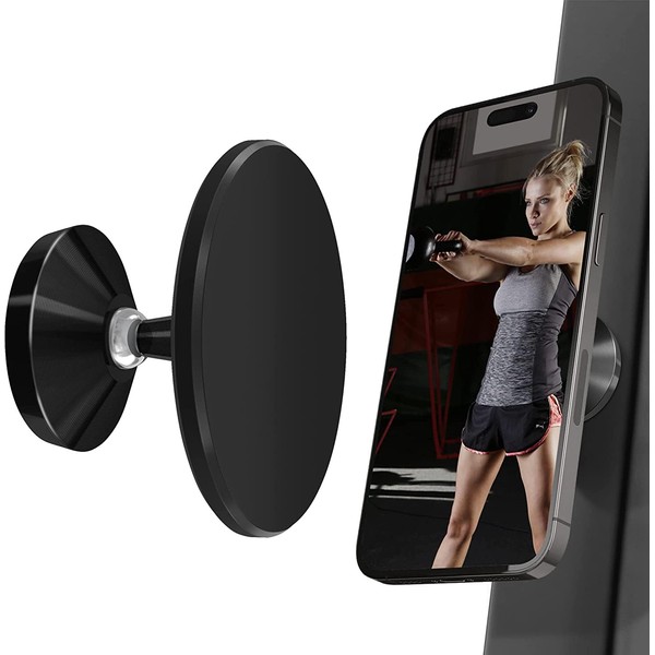 Magnetic Cell Phone Holder - 360° Adjustable Dual Magnet Mount