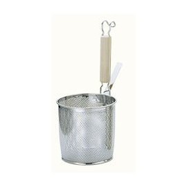 UK 18 – 8 Punching Tree Pattern Bottom Flat Boil, Strainer, Small