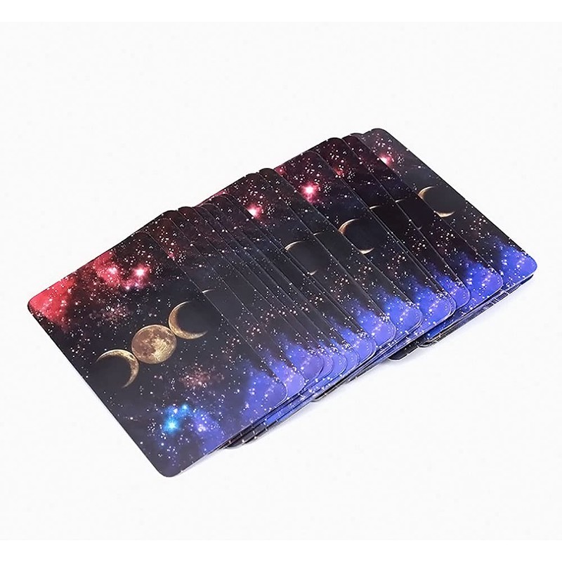 Fankexi Tarots Cards Deck,Witches Tarot Cards Sets Deck, E-Guide to