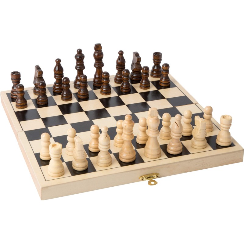 Legler Folding Chess Wooden Games Set