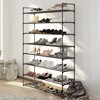 Shoe Rack - 8-Tier Shoe Organizer for Closet, Bathroom, Entryway