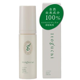 Itoguchi Midori Mayu Moist Cream, 1.4 oz (40 g), Almost Silk Moisturizing Cream, UV Protection Beauty Cream with the Power of Silk