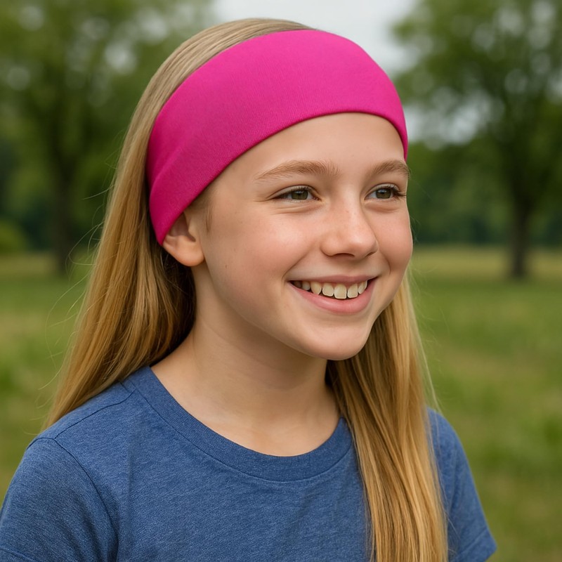 Wollhuhn Eco Children/Boys/Girls Cool Elastic Headband/Hair Band Comfortable Double Layer