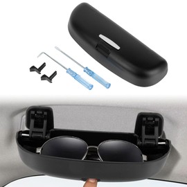 PSLER Car Sunglasses Holder for A3 A4 A5 A6 Q3 Q5 Q7 2013-2025 Sunglasses Holder for Car 8V 8Y A4 B8 B9 A6 C7 C8 Q3 8U F3 Organiser Glasses Box