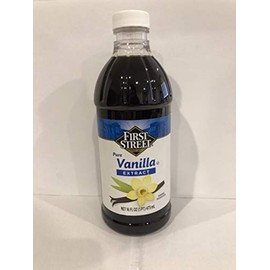 16oz First Street Pure Vanilla Extract, Pack of 1
