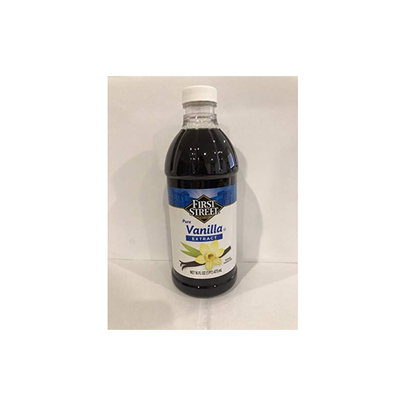 16oz First Street Pure Vanilla Extract, Pack of 1