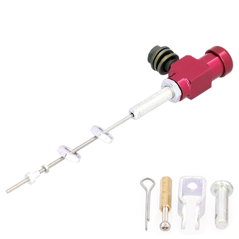 Hydraulic Clutch Master Cylinder Rod Brake Pump M10x1.25mm Aluminium Alloy