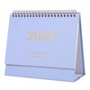 Small Desk Calendar 2024-2025 - 7.48x6.3 Inch Standing Flip 2025