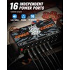 STRICH SPS X-Hub Guitar Pedal Power Supply for 9V/12V/18V, 100mA