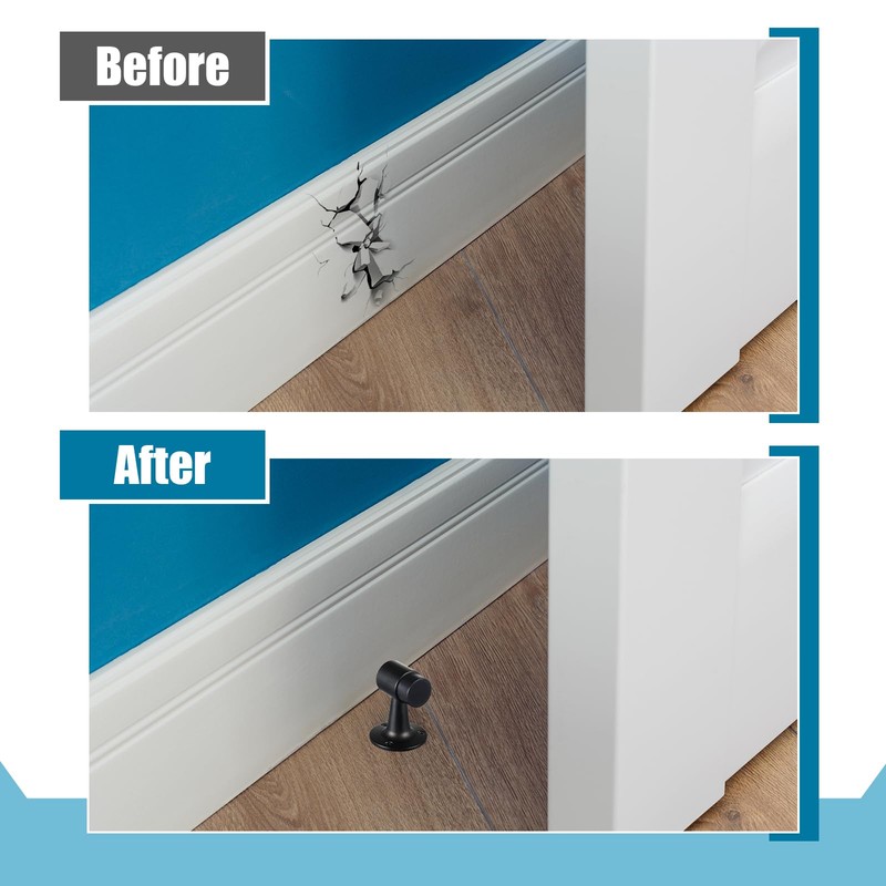 Yaocom 1 Pack Heavy Duty Floor Mounted Door Stop 3